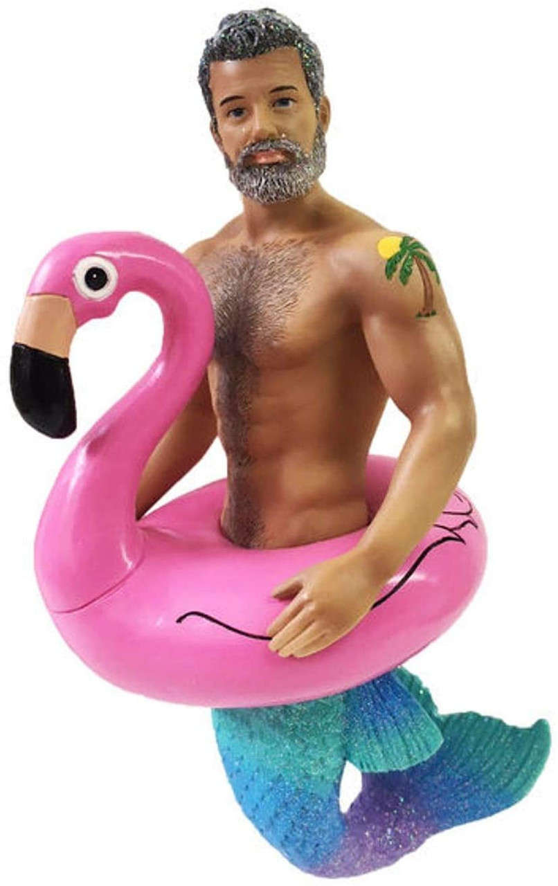 December Diamonds - Flaming Oh Merman Ornament