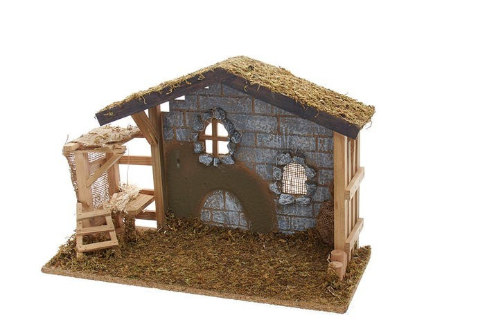 Large Wood Stable