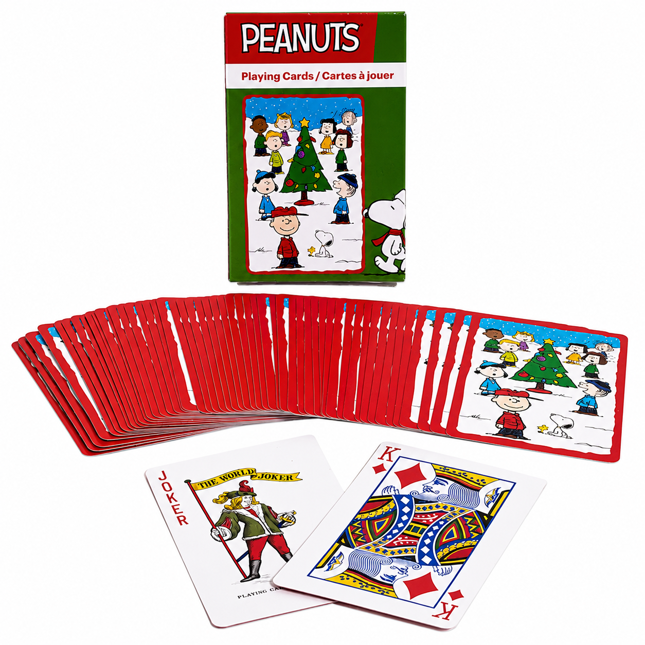 Peanuts Christmas Playing Cards