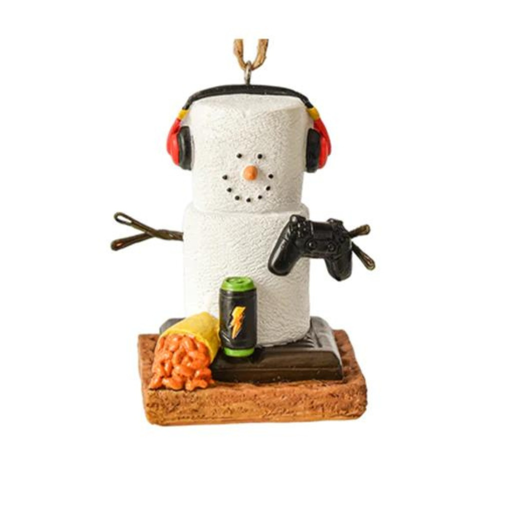 S'Mores Gamer Decorative Hanging Ornament