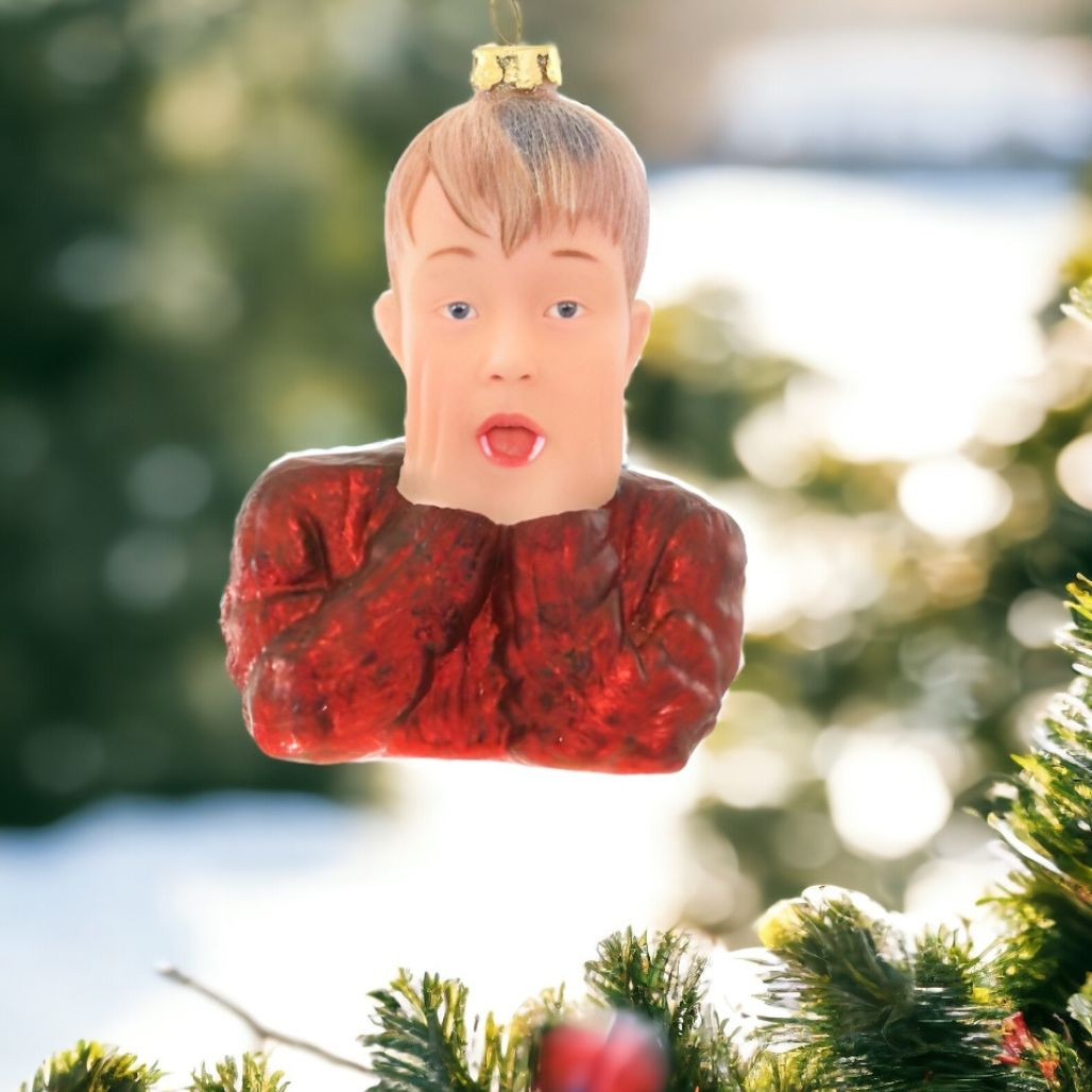 Cody Foster Glass Kevin McCallister Ornament
