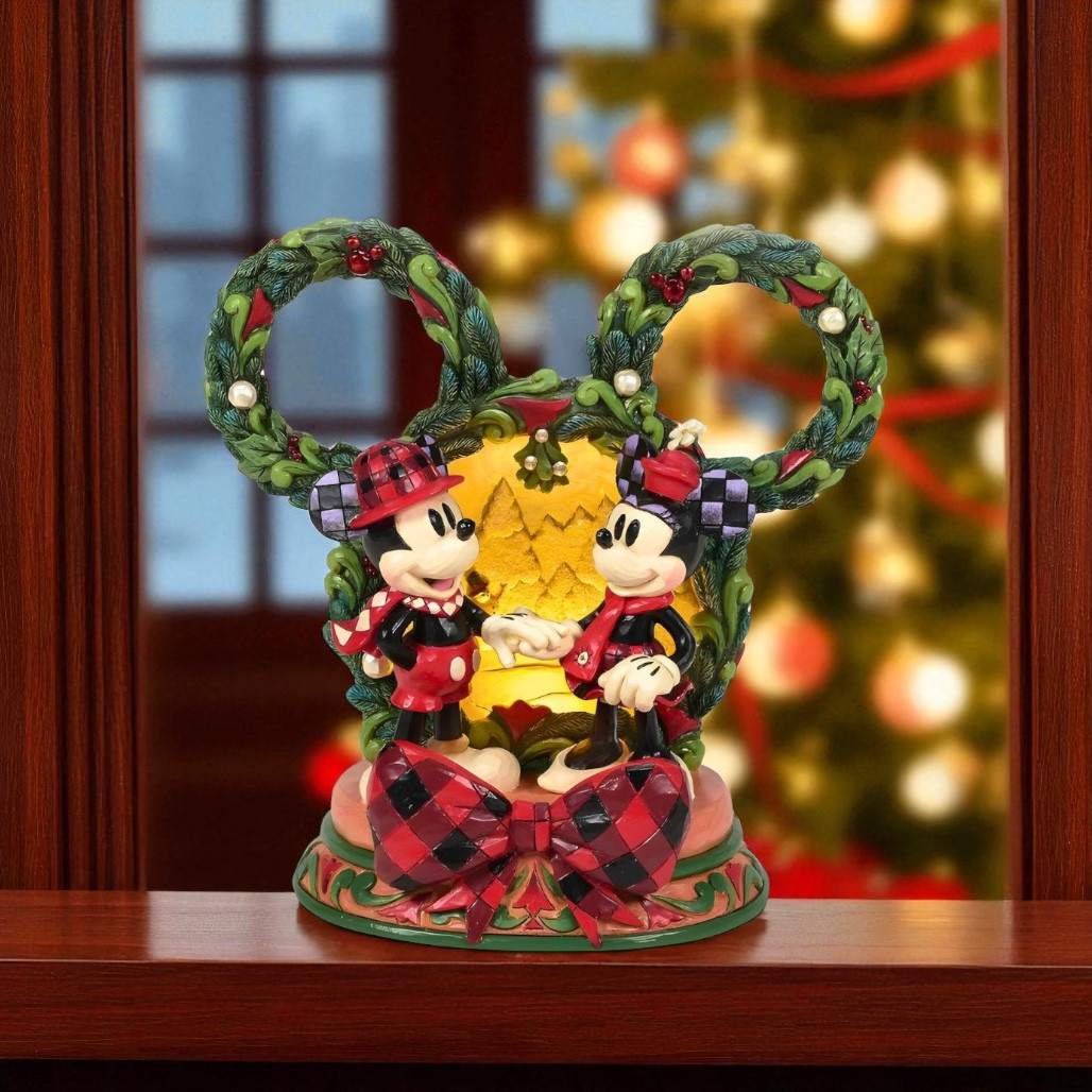 Jim Shore - Disney Traditions - Mickey & Minnie LED Diorama