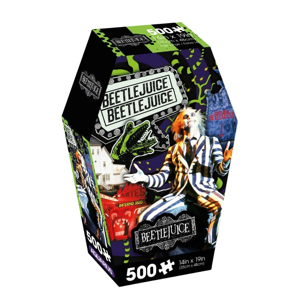Beetlejuice Coffin Box Puzzle | 500 Pieces