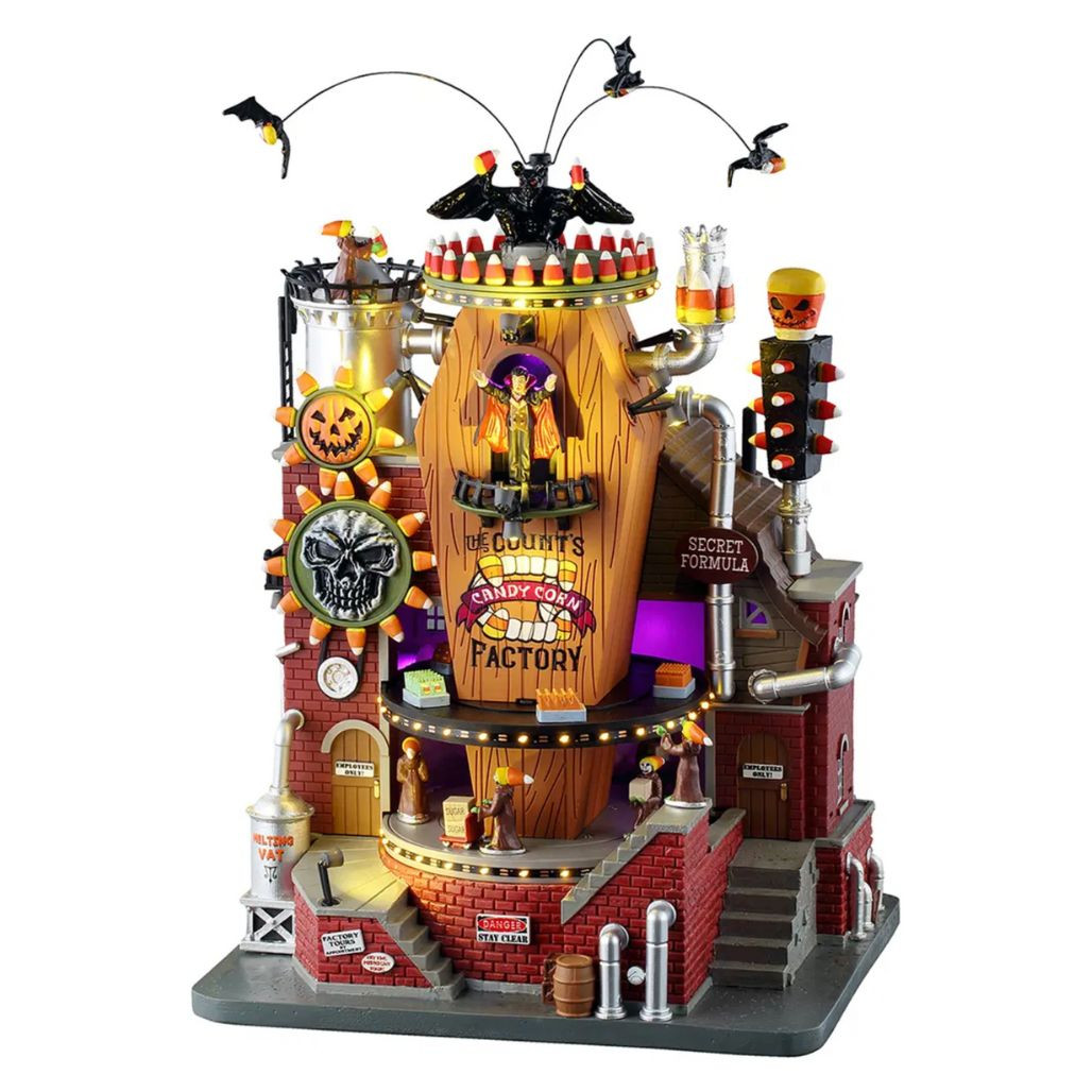 Villeroy & Boch バニーファミリー エッグボックス バニースカルプ Lemax Spooky Town Count's Candy Corn Factory | Sights and Sounds