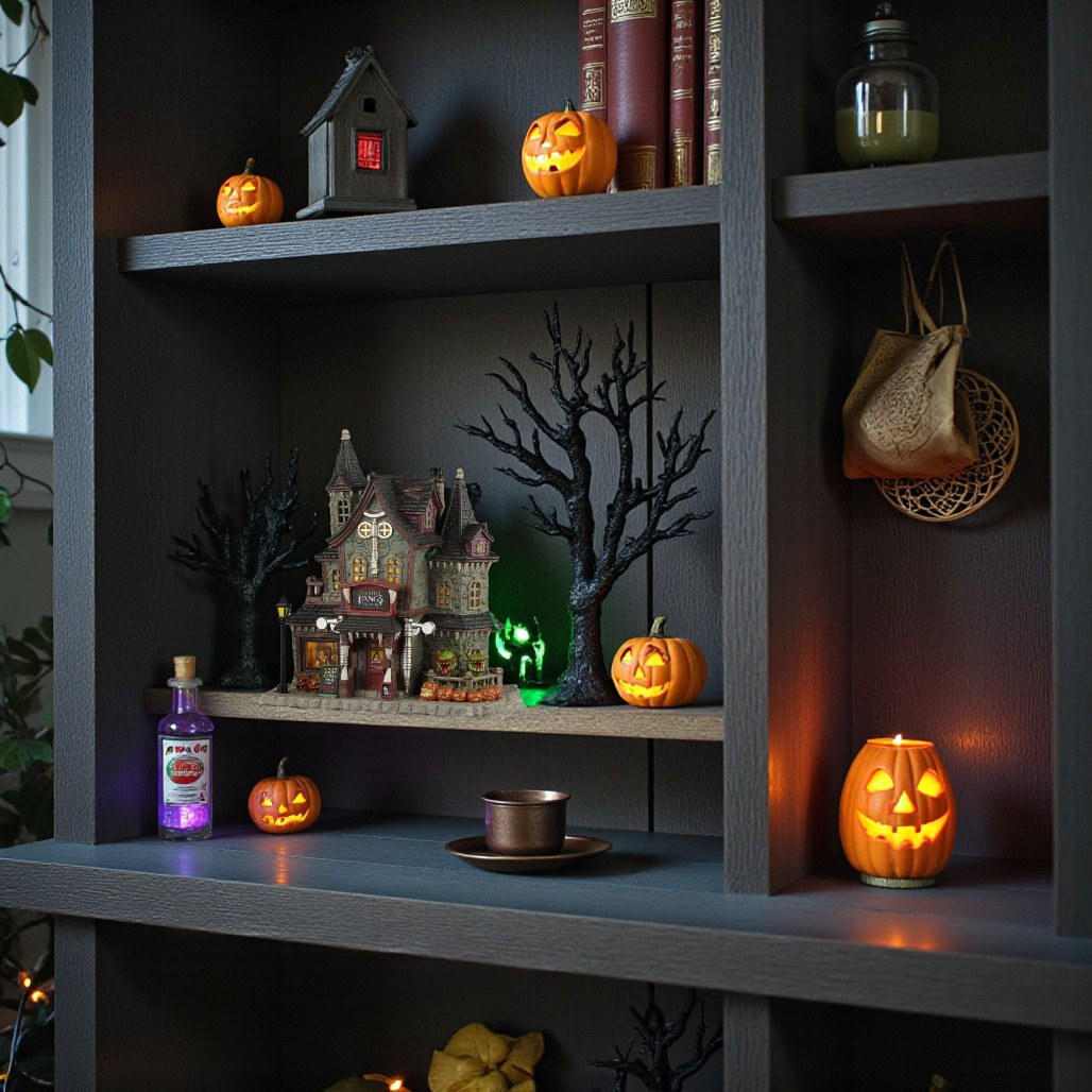 Lemax Spooky Town Frightful Fangs Dentistry | Lighted