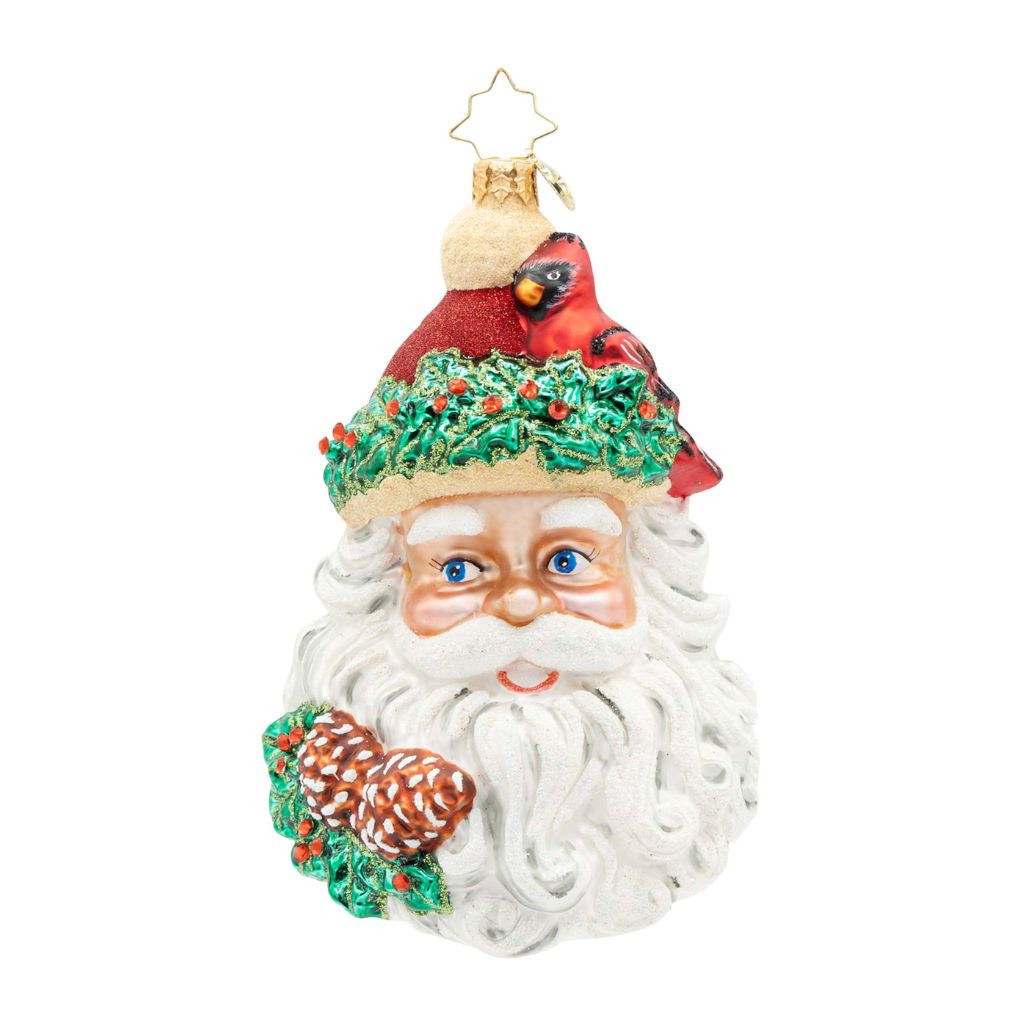 その他 Santa Ornament Christopher Radko Woodland Wishes Santa Ornament | 5in
