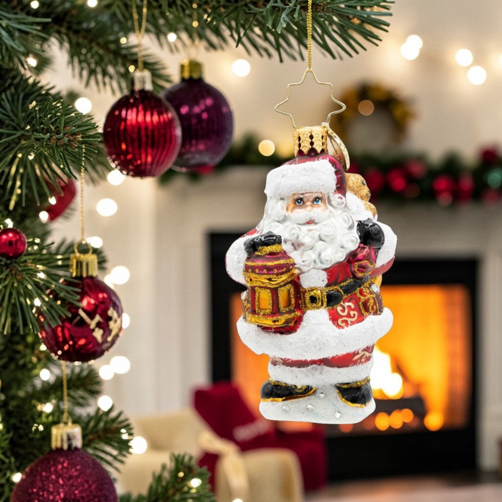 Christopher Radko A Claus To Celebrate Gem Ornament | 3in