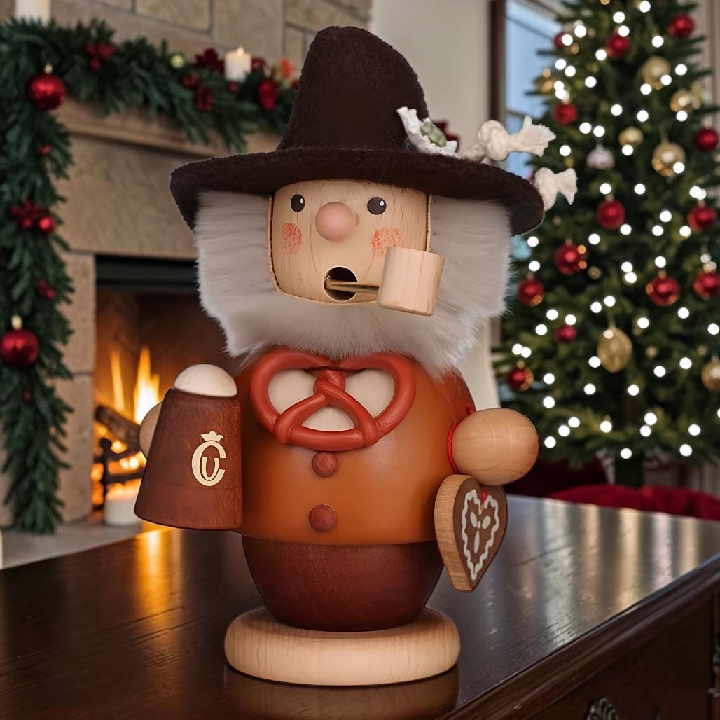 Christian Ulbricht Bavarian Beer Drinker Smoker | 5 Inch Wood