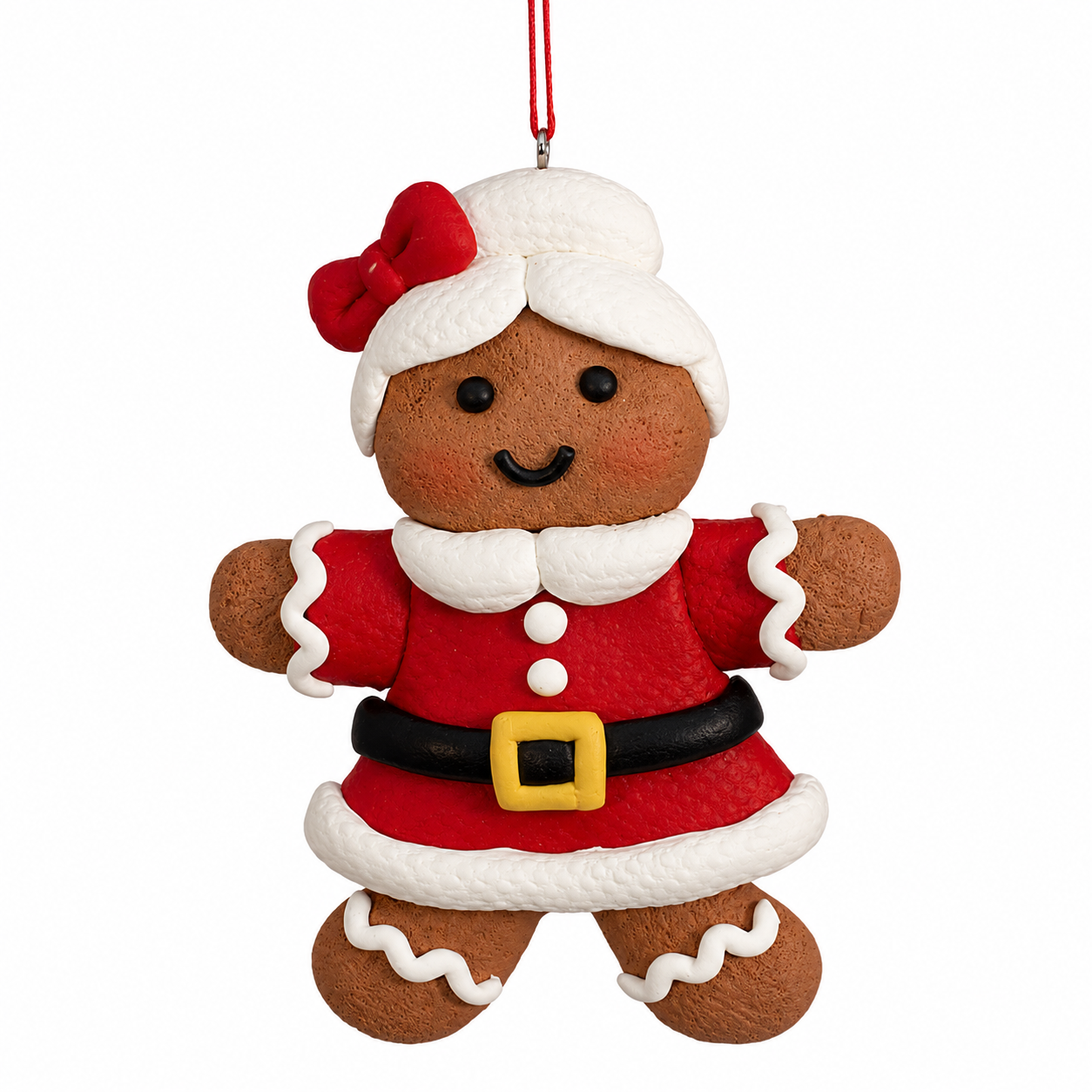 Kurt Adler Gingerbread Mrs. Claus Ornament