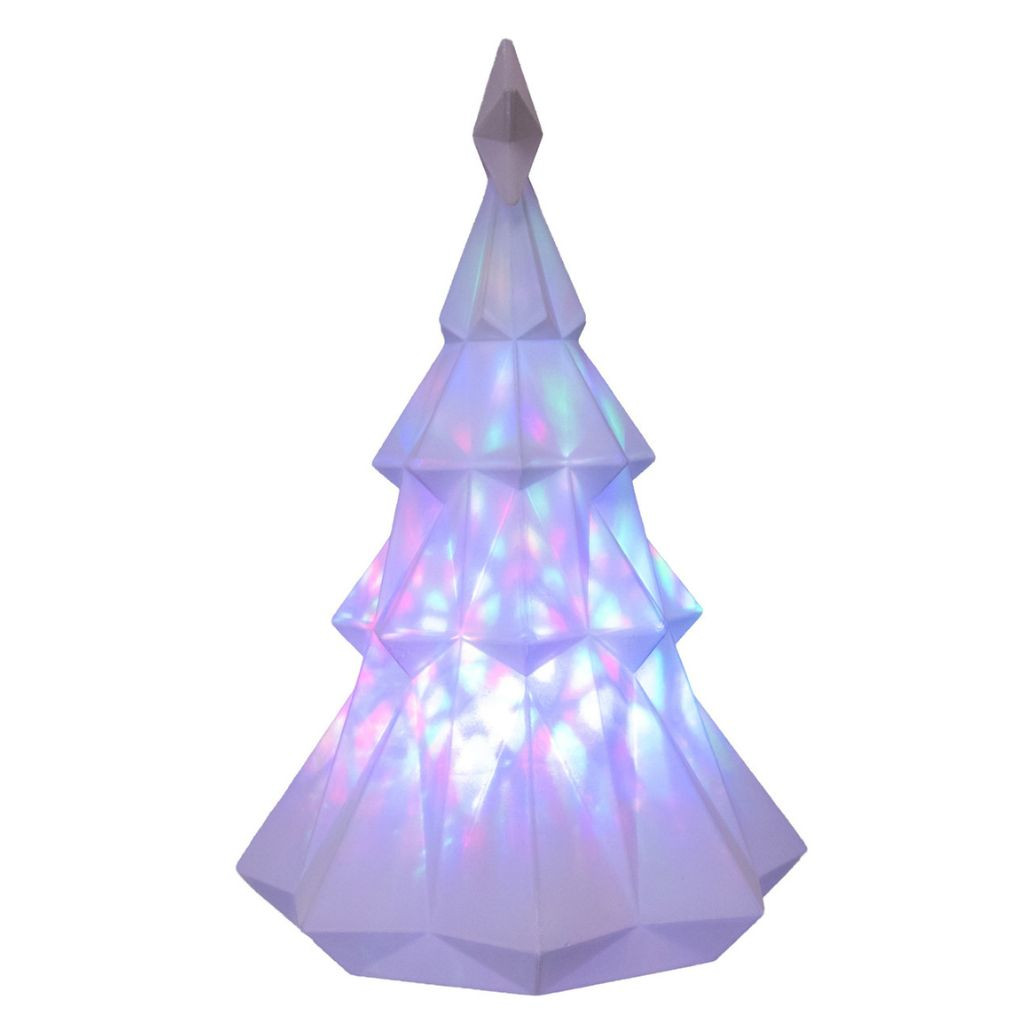 Kurt Adler Color Changing Christmas Tree Table Piece