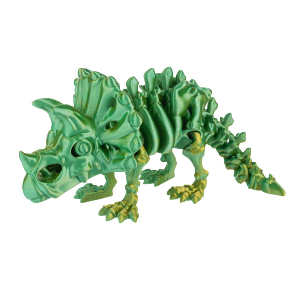 Shimmer Creatures Green Triceratops