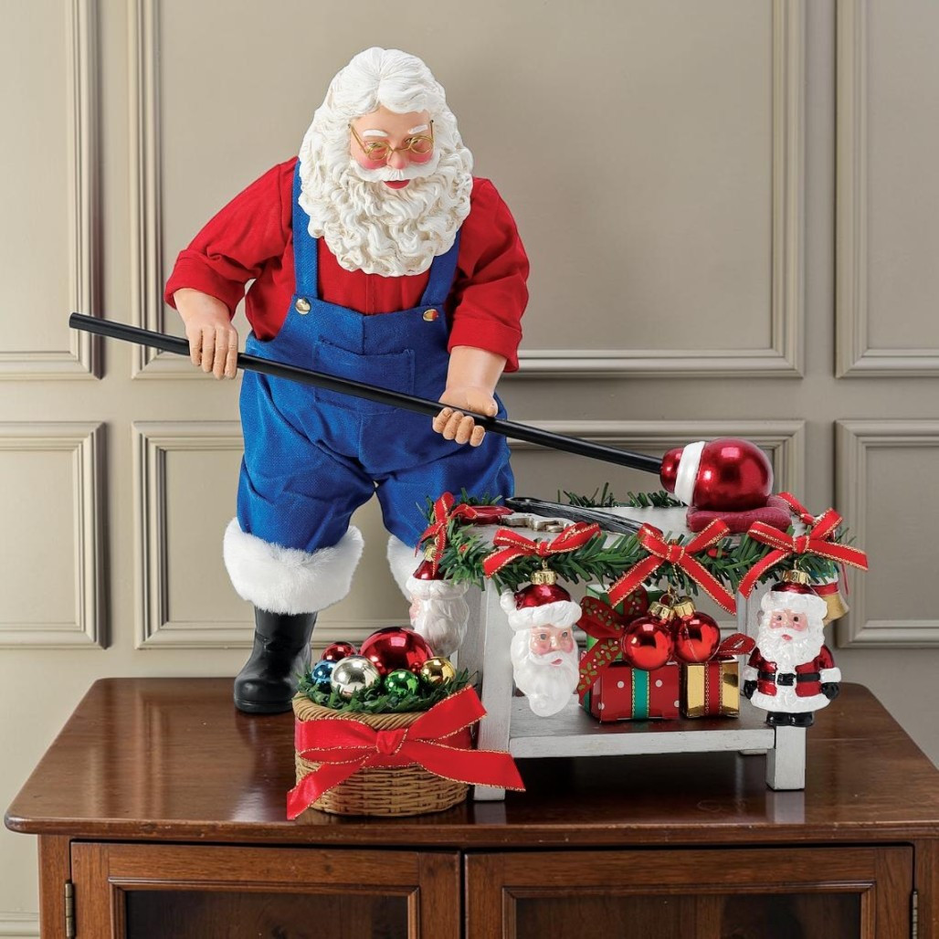 Possible Dreams Hand Blown Keepsakes Santa Figurine