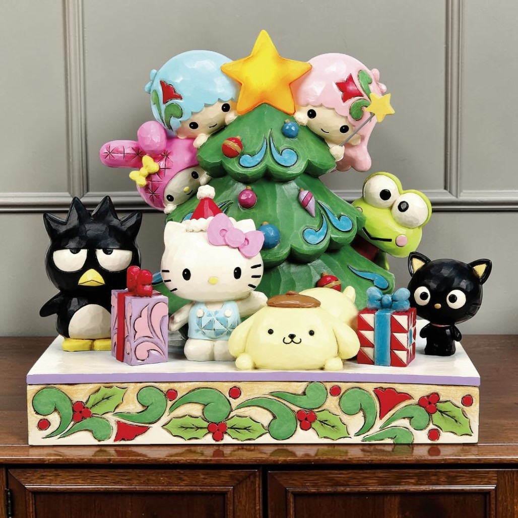 Jim Shore Hello Kitty Tree スタチュー Jim Shore Hello Kitty & Friends Tree Figurine