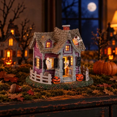Lemax Halloween Village Buildings