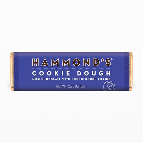 Hammond's Candies Cookie Dough Milk Chocolate Candy Bar
