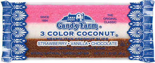 Neapolitan Coconut Slices 1.65 Oz.
