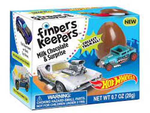 0.7 Oz. Finders Keepers Hot Wheels Chocolate Candy
