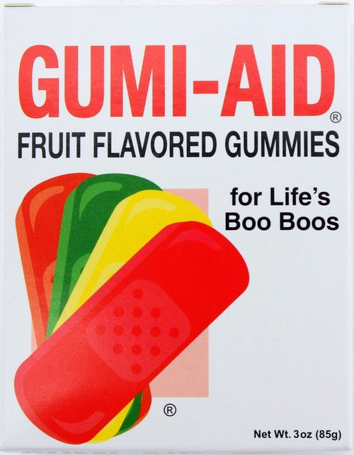 3 Oz. Gumi-Aid Fruit Flavored Gummy Bandages
