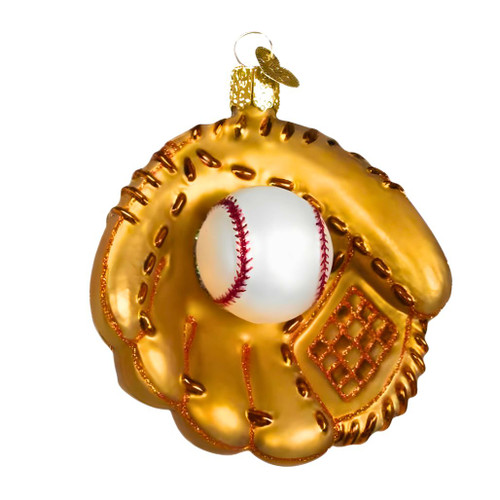 3.75" Baseball Mitt Ornament