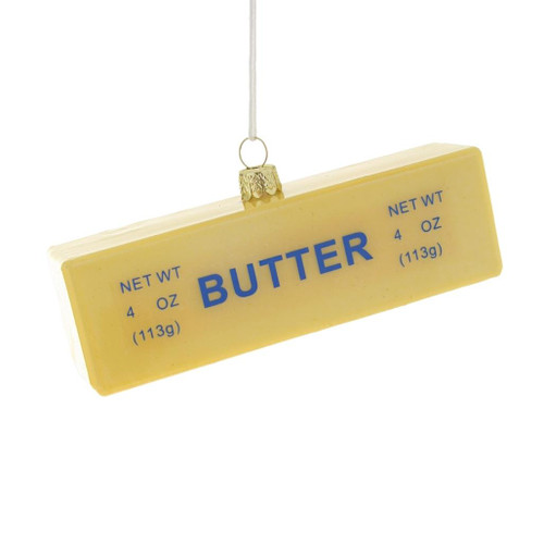 Cody Foster - Stick of Butter Glass Ornament