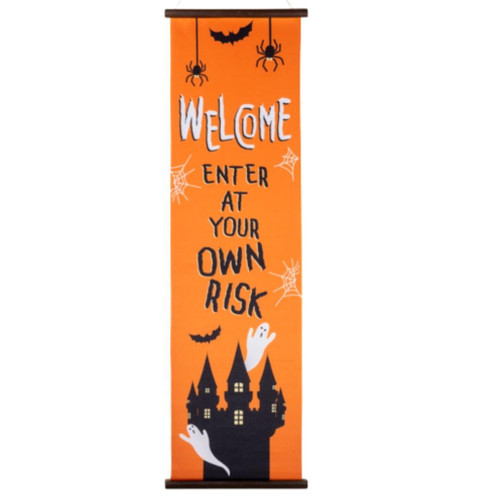 Ganz - Orange Halloween Banner
