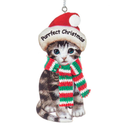 Ganz - Purrfect Christmas Cat Ornament
