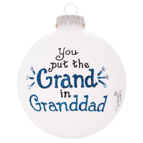 Heart Gifts By Teresa - Grand Granddad Ornament