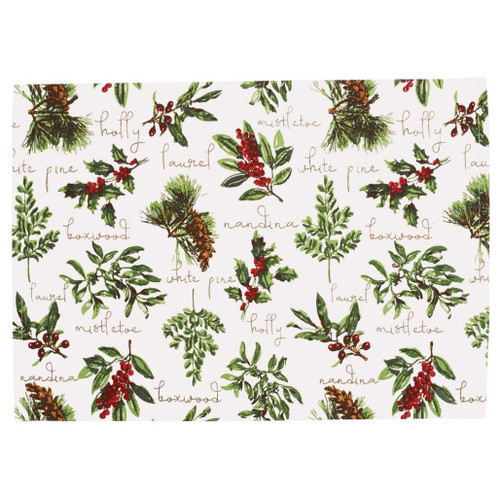 Winter Botanical Placemat