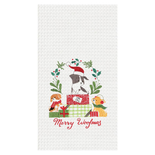 Merry Woofmas Towel