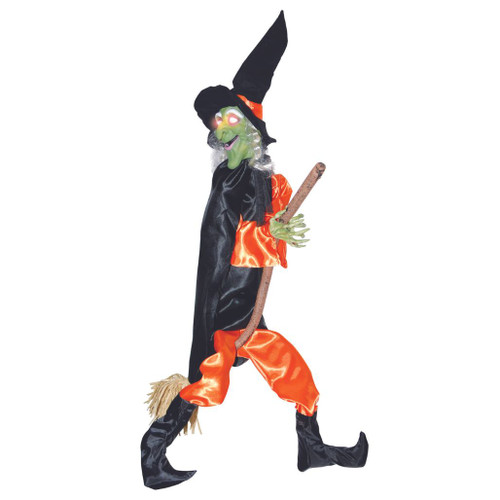 Animated Leg Kicking Witch