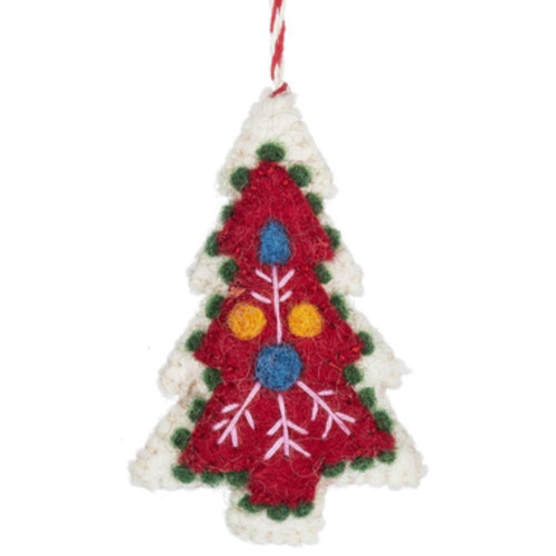 Red Tree Ornament
