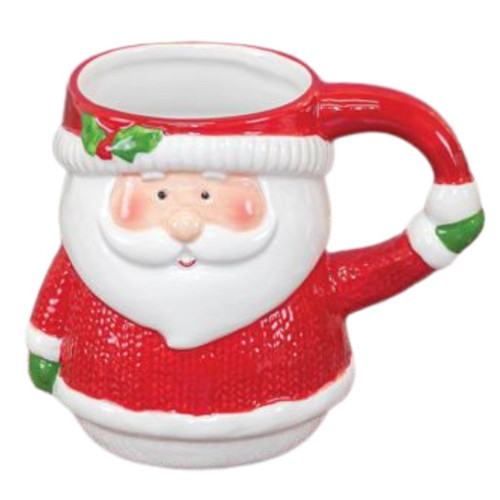 Santa Red Sweater Mug