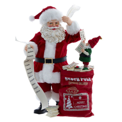 Kurt Adler Fabriche Santa Collectibles & Figurines (Updated 2023)