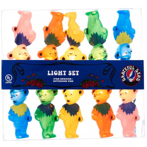 Grateful Dead Dancing Bears String Party Light Set