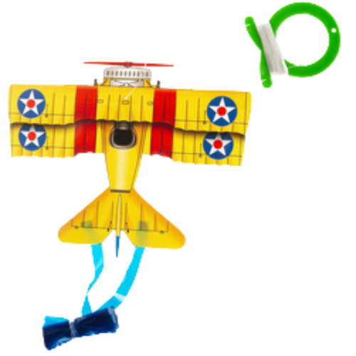 Biplane Flight Kite
