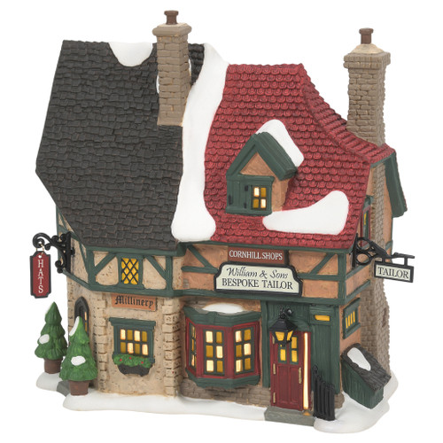 Department 56 - Dickens Village - Christmas Carol Cornhill Shoppes