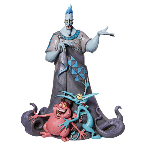 Jim Shore - Disney Traditions - Hades With Pain And Panic Figurine