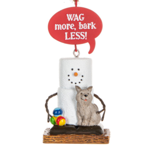 S'Mores Dog Wag More Ornament
