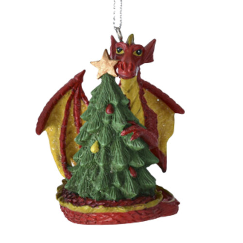Red Dragon Ornament
