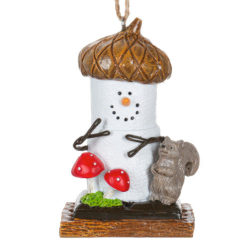 S'More with Acorn Hat Ornament
