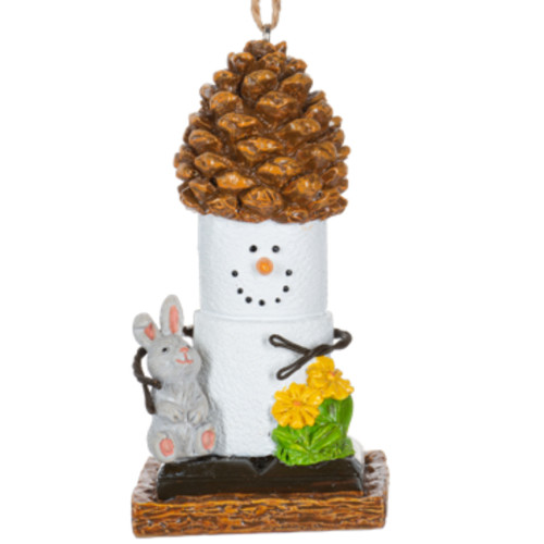S'More with Pinecone Hat Ornament
