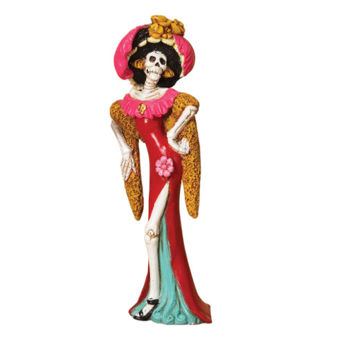 Woman Day of The Dead Figurine