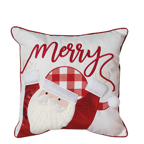 Merry Santa Pillow
