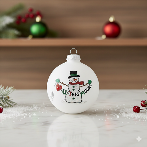 Heart Gifts by Teresa - Snowman Love Ornament