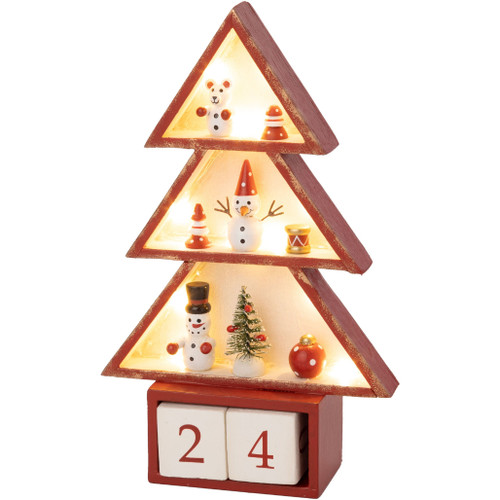 Christmas Tree Advent Figurine