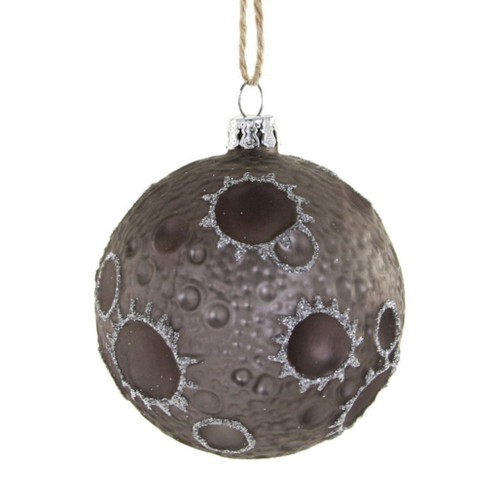 Cody Foster Glass Luna Moon Ornament