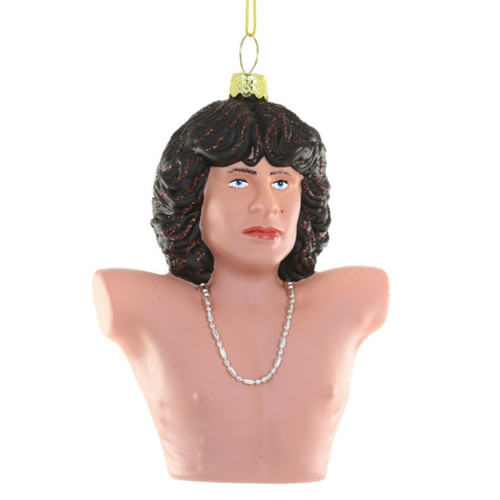 Cody Foster Jim Morrison Glass Ornament