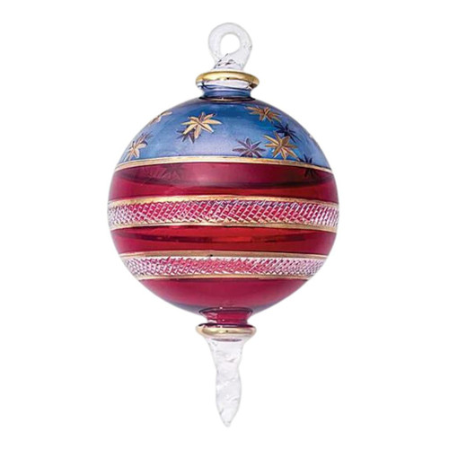 Egyptian Museum Stars and Stripes Patriotic Ornament