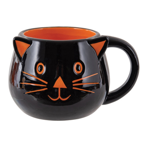 Ceramic Black Cat Mug