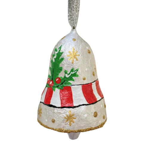 Handmade Ukrainian Christmas Bell Ornament